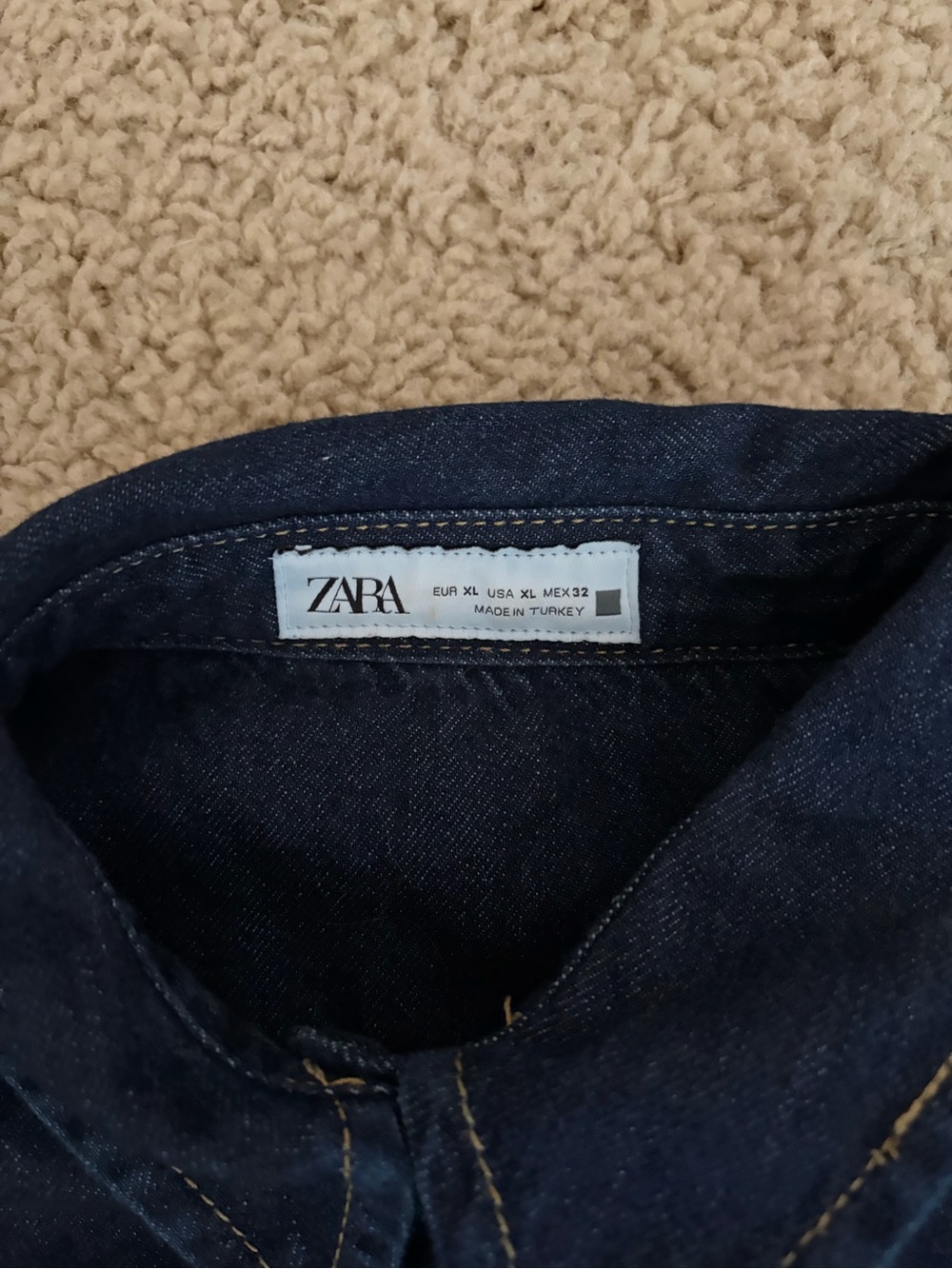 Zara - Rinse Denim Micro Jacket - Picture 2 of 3
